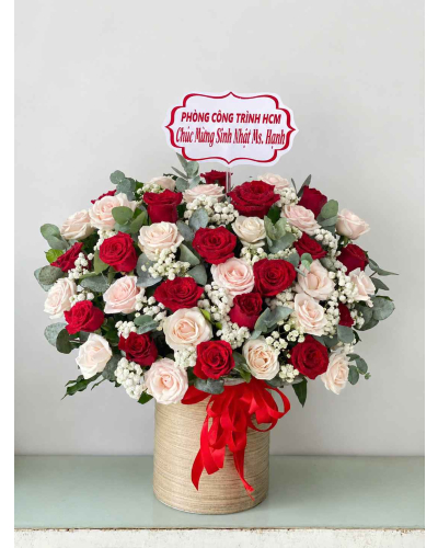 Mẫu Hoa Sinh Nhật- HSN03