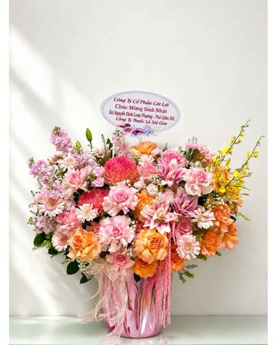 Mẫu Hoa Sinh Nhật- HSN01