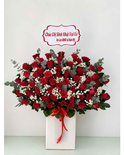 Mẫu Hoa Sinh Nhật-HSN024