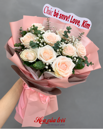 Bó Hoa Cánh Hồng-HB80