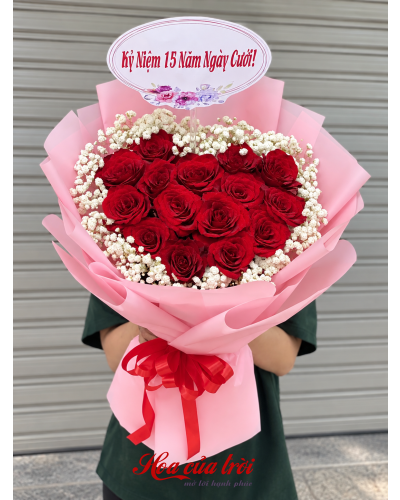 Bó Hoa Thanh Lịch-HNL21