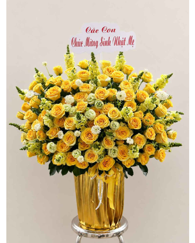 Mẫu Hoa Sinh Nhật-HSN09