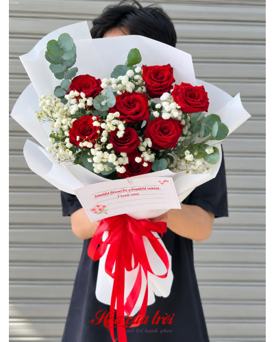 Bó Hoa Nắng Hồng-HB103