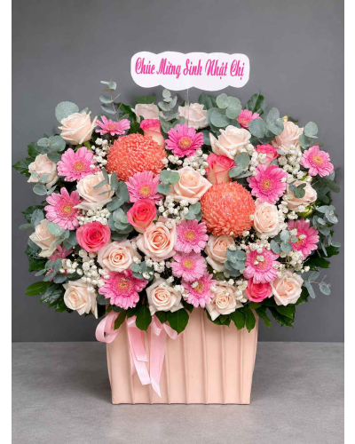 Mẫu Hoa Sinh Nhật -HSN023