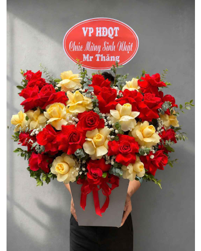 Mẫu Hoa Sinh Nhật-HSN033