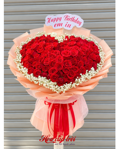 Bó Hoa Vĩnh Cửu-HNL76