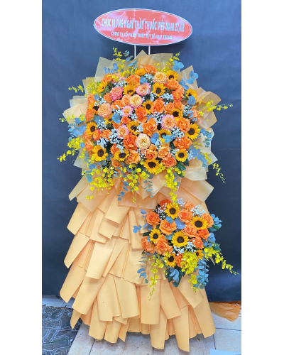 Hoa khai trương cộng hòa HKT060