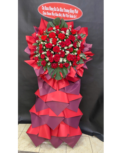 Hoa khai trương quận tân bình HKT042