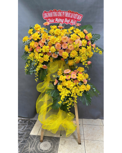 Hoa khai trương quận tân bình HKT041