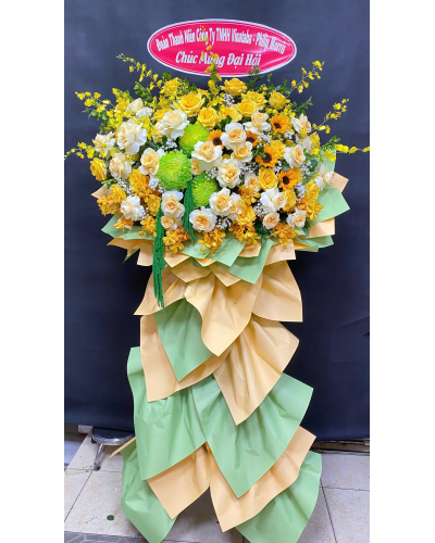 Hoa khai trương quận tân phú HKT033