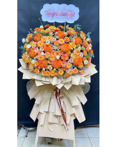  Hoa khai trương âu cơ HKT055