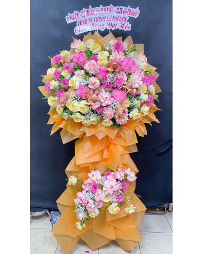 Hoa khai trương cộng hòa HKT054