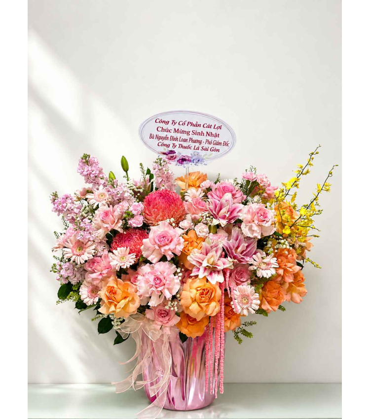 Mẫu Hoa Sinh Nhật- HSN01