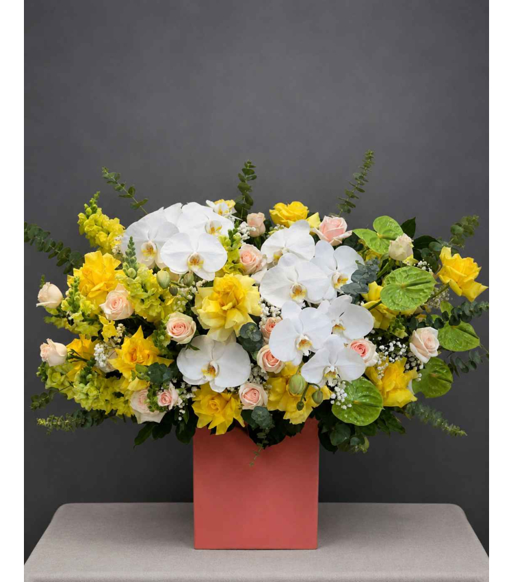 Mẫu Hoa Sinh Nhật -HSN025