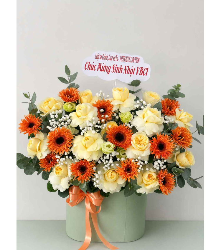 Mẫu Hoa Sinh Nhật-HSN08