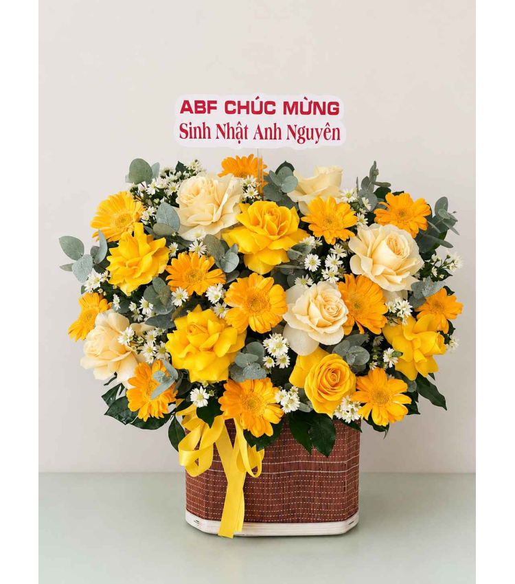 Mẫu Hoa Sinh Nhật -HSN026