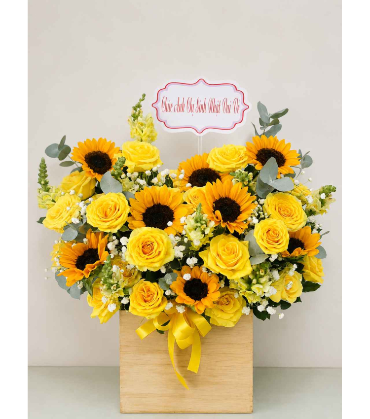 Mẫu Hoa Sinh Nhật-HSN014