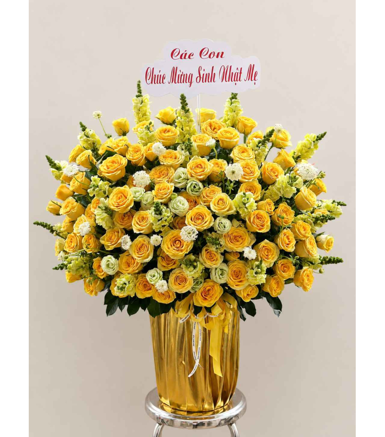 Mẫu Hoa Sinh Nhật-HSN09