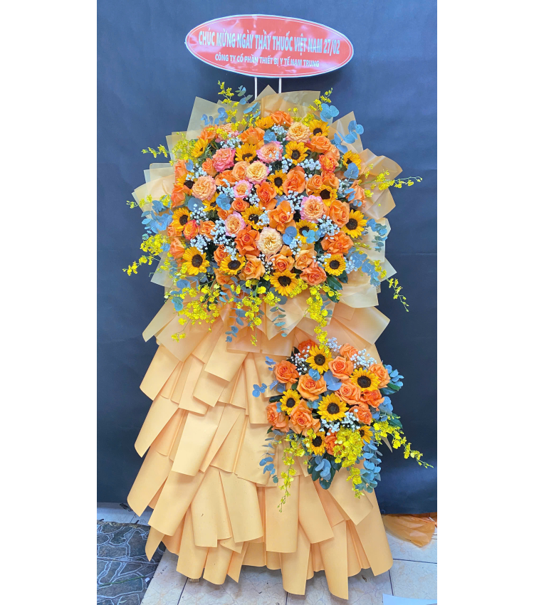 Hoa khai trương cộng hòa HKT060