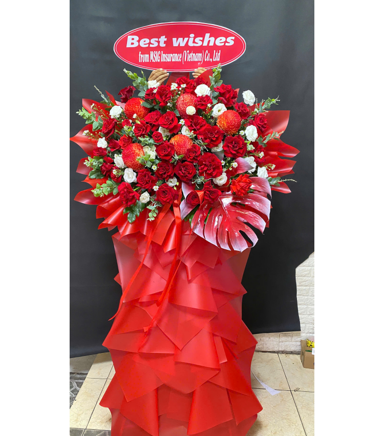  Hoa khai trương tân sơn nhÌ HKT45